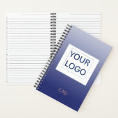 Gepersonaliseerde Boho Floral Spiral Notitieboek (Binnen)