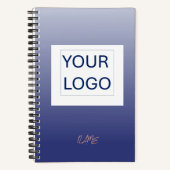 Gepersonaliseerde Boho Floral Spiral Notitieboek (Voorkant)