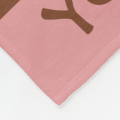 Gepersonaliseerde Boho Herfst Dreamcatcher & Leave Fleece Deken (Hoek)