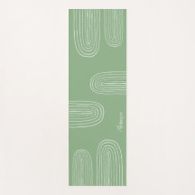 Gepersonaliseerde Boho Mid Century Chic Rainbow