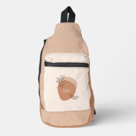 Gepersonaliseerde boho modern sling bag