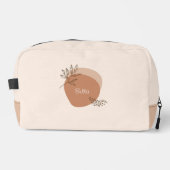 Gepersonaliseerde boho modern toilettasje (Voorkant)