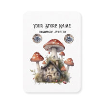 Gepersonaliseerde Boho Mushroom Sieraden Display