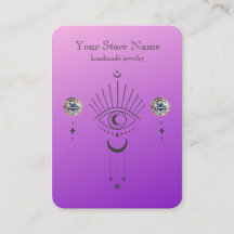 Gepersonaliseerde Boho mystieke sieraden display