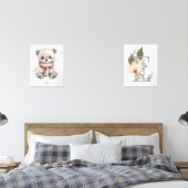 Gepersonaliseerde Boho Nursery Decor Muurkunst Muurkunst Sets (Slaapkamer)