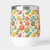 Gepersonaliseerde Boho Pharmacy Stemless (Achterkant)