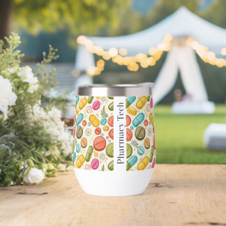 Gepersonaliseerde Boho Pharmacy Stemless