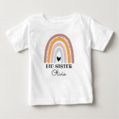 Gepersonaliseerde Boho Rainbow Big Sister (Voorkant)