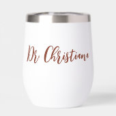 Gepersonaliseerde Boho Rainbow Psychotherapeut (Achterkant)