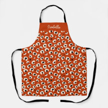 Gepersonaliseerde Bold Leopard Print Schort