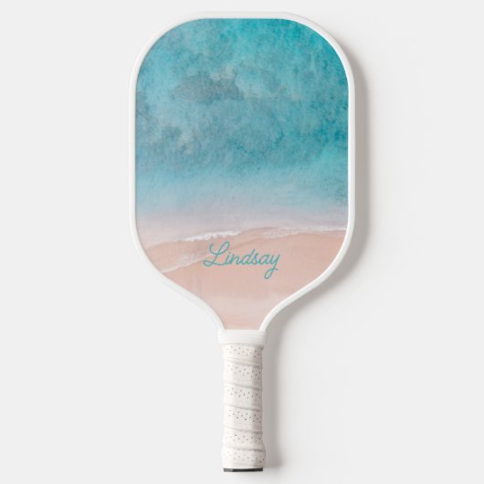 Gepersonaliseerde Bondi Beach Pickleball Paddle (Voorkant)