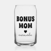 Gepersonaliseerde Bonus Moeder Naam Blikvorm Glas (Voorkant)