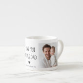 Gepersonaliseerde Bonus Papa Espresso Kop (Voorkant rechts)