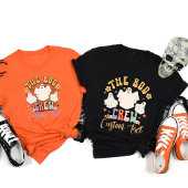 Gepersonaliseerde Boo Crew Matching Halloween Vrie T-shirt