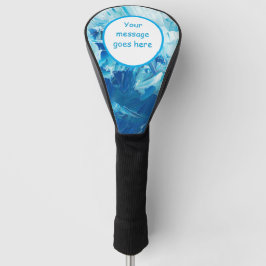 Gepersonaliseerde boodschap golf hoofddeksel golfheadcover