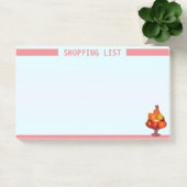 Gepersonaliseerde boodschappenlijst en fruitschaal post-it® notes (Kantoor)