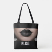 Gepersonaliseerde Boodschappentas - Lippen Tote Bag (Achterkant)