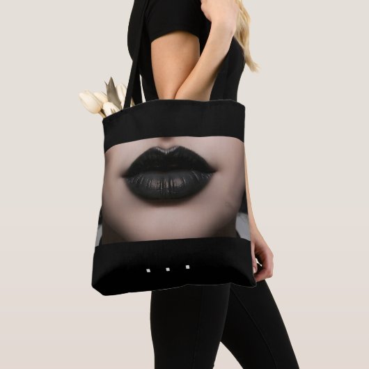 Gepersonaliseerde Boodschappentas - Lippen Tote Bag (Dichtbij)
