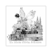 Gepersonaliseerde Bookowner Stamp voor boekenliefh Rubberstempel (Afrduk)