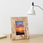 Gepersonaliseerde boomtakken Afbeelding Lijst Gegraveerde Lijstjes