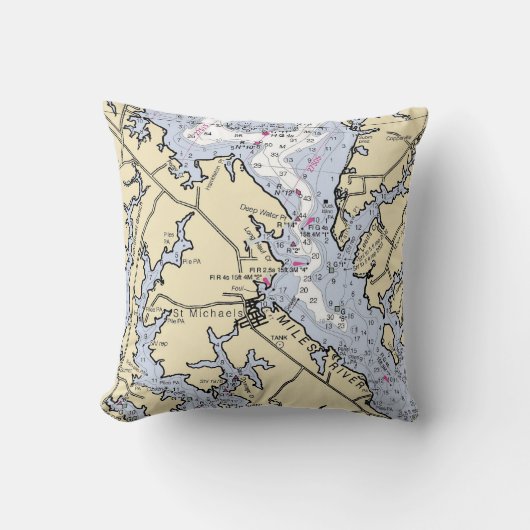 Gepersonaliseerde Boot Sailor Navy Nautical Home & Kussen (Voorkant)