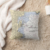 Gepersonaliseerde Boot Sailor Navy Nautical Home & Kussen (Deken)