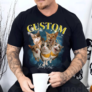 Gepersonaliseerde Bootleg Retro Funny Rap T-shirt