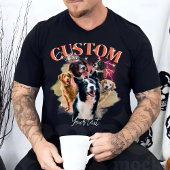 Gepersonaliseerde Bootleg Retro Funny Rap T-shirt