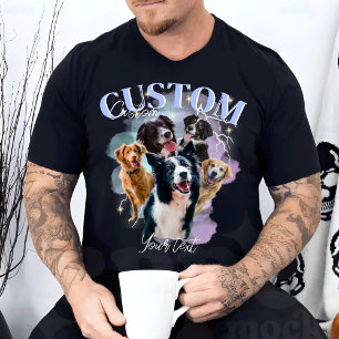 Gepersonaliseerde Bootleg Retro Funny Rap T-shirt