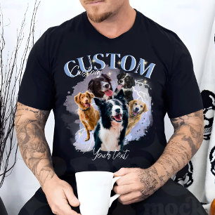 Gepersonaliseerde Bootleg Retro Funny Rap T-shirt
