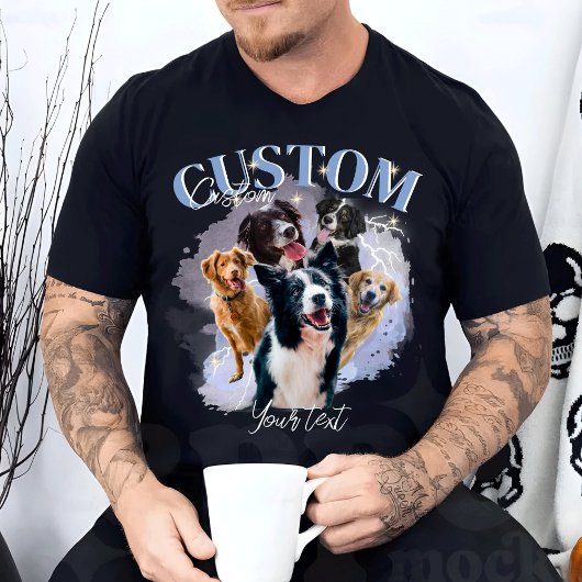 Gepersonaliseerde Bootleg Retro  Funny Rap T-shirt