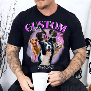 Gepersonaliseerde Bootleg Retro Funny Rap T-shirt