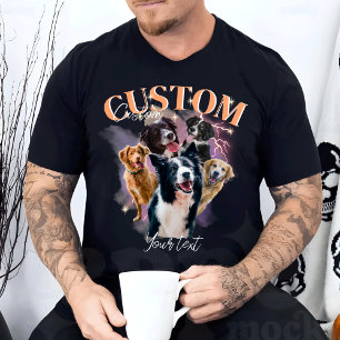 Gepersonaliseerde Bootleg Retro Funny Rap T-shirt
