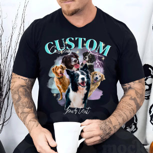 Gepersonaliseerde Bootleg Retro Funny Rap T-shirt