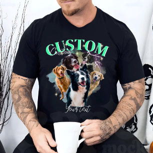 Gepersonaliseerde Bootleg Retro Funny Rap T-shirt