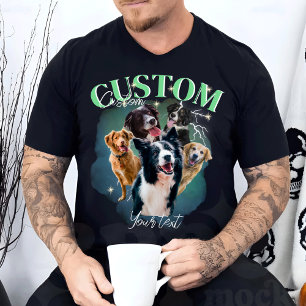 Gepersonaliseerde Bootleg Retro Funny Rap T-shirt