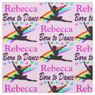 GEPERSONALISEERDE BORN TO DANCE GEPERSONALISEERDE  STOF