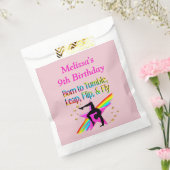 GEPERSONALISEERDE BORN TO TUMBLE GYMNAST FAVORIETE BEDANKZAKJE (Gezegeld)