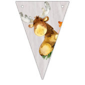 Gepersonaliseerde bosdieren op zaterdag vlaggetjes (Eerste vlag)