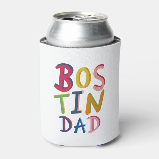 Gepersonaliseerde Bostin Dad Black Country Koelbox Blikjeskoeler (Blikje Voorkant)