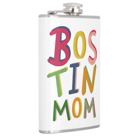 Gepersonaliseerde Bostin Ma Black Country Hip Flas Heupfles (Rechts)