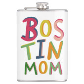 Gepersonaliseerde Bostin Ma Black Country Hip Flas Heupfles (Voorkant)