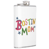 Gepersonaliseerde Bostin Mum Black Country Hip Fla Heupfles (Rechts)