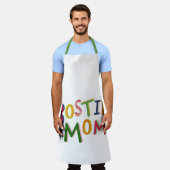 Gepersonaliseerde Bostin Mum Black Country Schort (Gedragen)