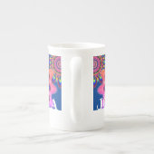 Gepersonaliseerde bot china mok boho mandala (Achterkant)