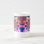 Gepersonaliseerde bot china mok boho mandala (Voorkant)