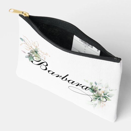 Gepersonaliseerde Botanische Bruidsmeisje voorstel Etui (Open)