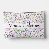 Gepersonaliseerde Botanische Make-up Pouch – Mom G Etui (Achterkant)