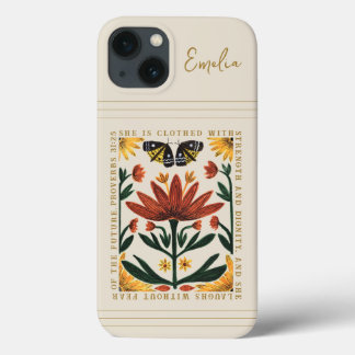 Gepersonaliseerde Botanische Telefoonhoes Case-Mate iPhone Case
