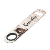 Gepersonaliseerde Bottle Opener laarzen land rusti Speed Flessenopener (Voorkant Gekanteld)